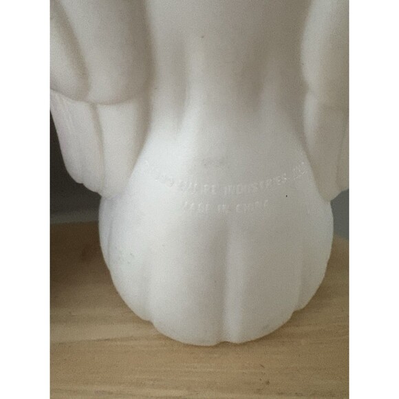 Vintage Empire Blow Mold Lot Christmas Path Light Toppers Candle Snowman Angel - Picture 9 of 13